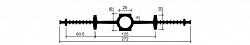 Гидрошпонка АКВАСТОП ДВ-270/25 (EPDM) 