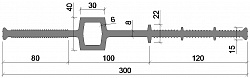 Гидрошпонка АКВАСТОП ДВС-300/30 (ПВХ) 