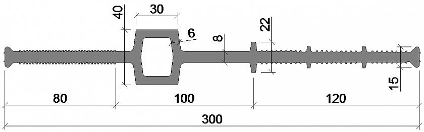 Гидрошпонка АКВАСТОП ДВС-300/30 (ПВХ)
